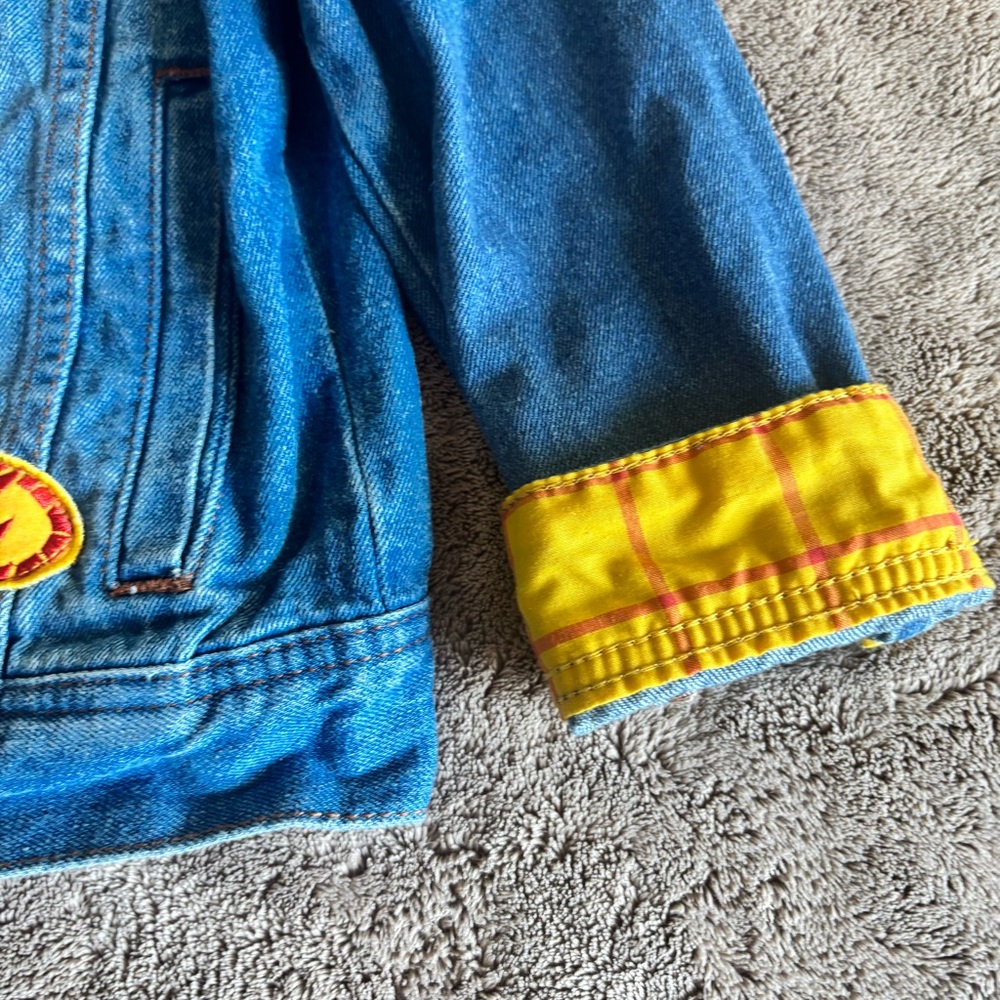 Disney Pixar Toy Story Woody denim jacket. size5-6 - Picture 9 of 12